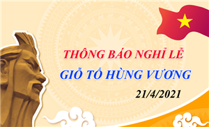 Office Closed for Holidays - Hung Kings Festival