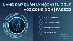 Nâng Tầm Quản Lý Hội Viên Golf Với Công Nghệ Face ID